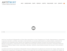 Tablet Screenshot of antitrust.ec