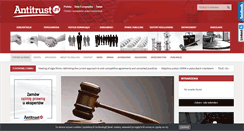 Desktop Screenshot of antitrust.pl